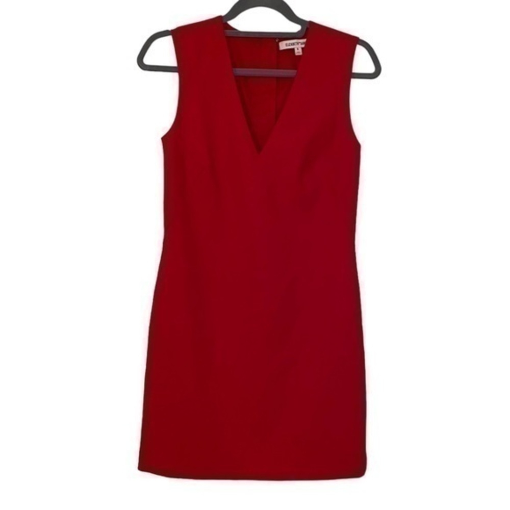 Elizabeth and James red dress